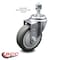 Service Caster 4 Inch Thermoplastic Rubber Wheel Swivel 1/2 Inch Threaded Stem Caster SCC SCC-TS20S414-TPRB-121315 - alternate 2